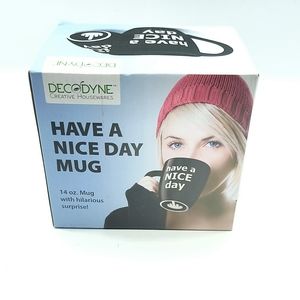 Have a Nice Day Middle Finger Coffee Mug Novelty Funny Office Gag Gift
